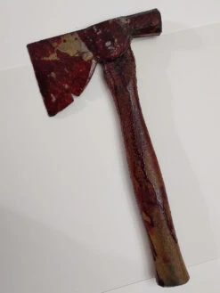 Gory Hatchet - Fake Weapon Halloween Prop