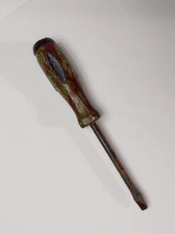 Small Screwdriver - Fake Weapon Bloody Halloween Prop