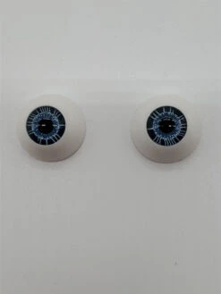 Pair Of Blue Eyes- 2 Cm- Replacement Eyeballs
