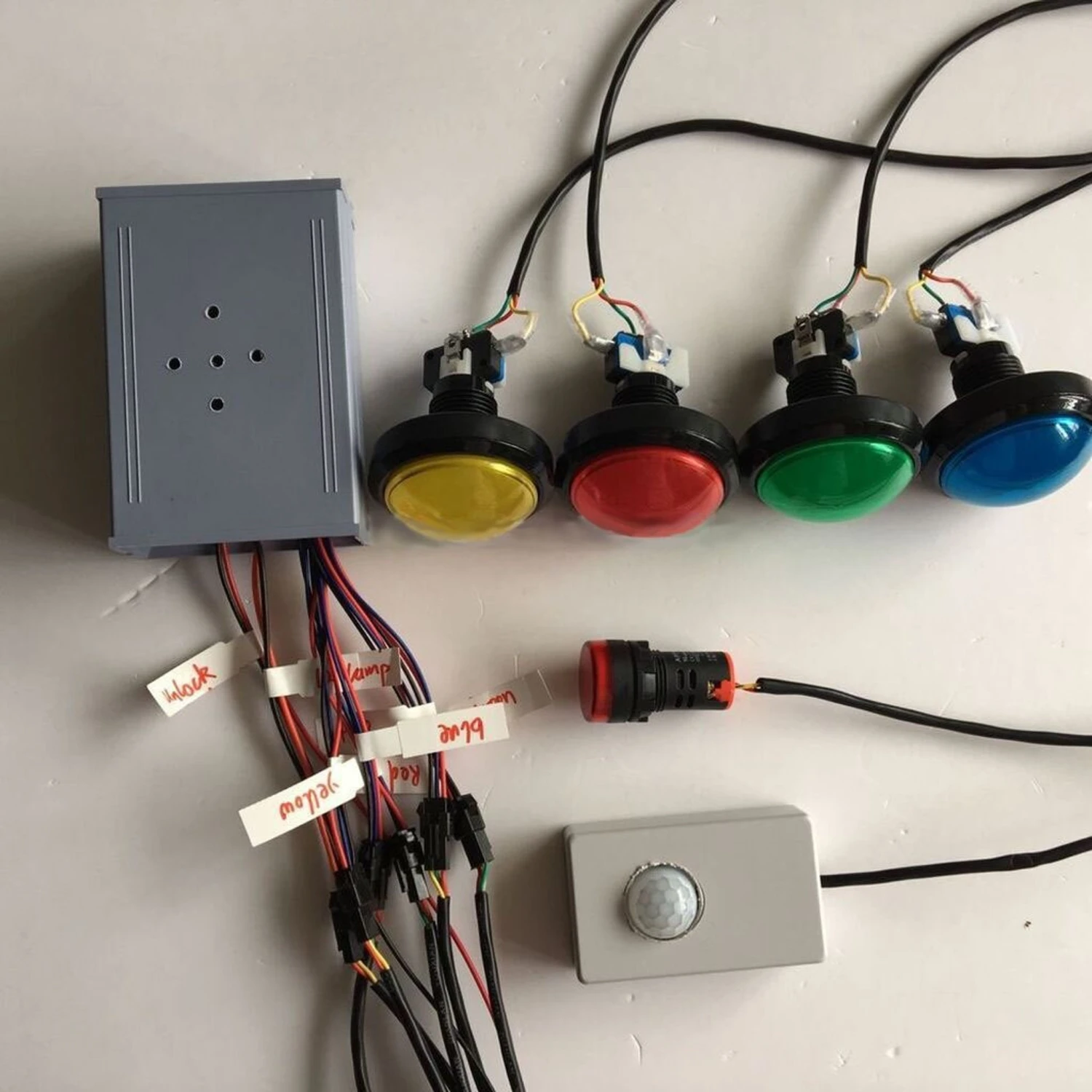 4-Button Q&A Of Doom Escape Room Game (w/ Audio)