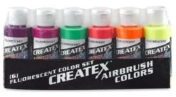 Fluorescent Airbrush Paint Set