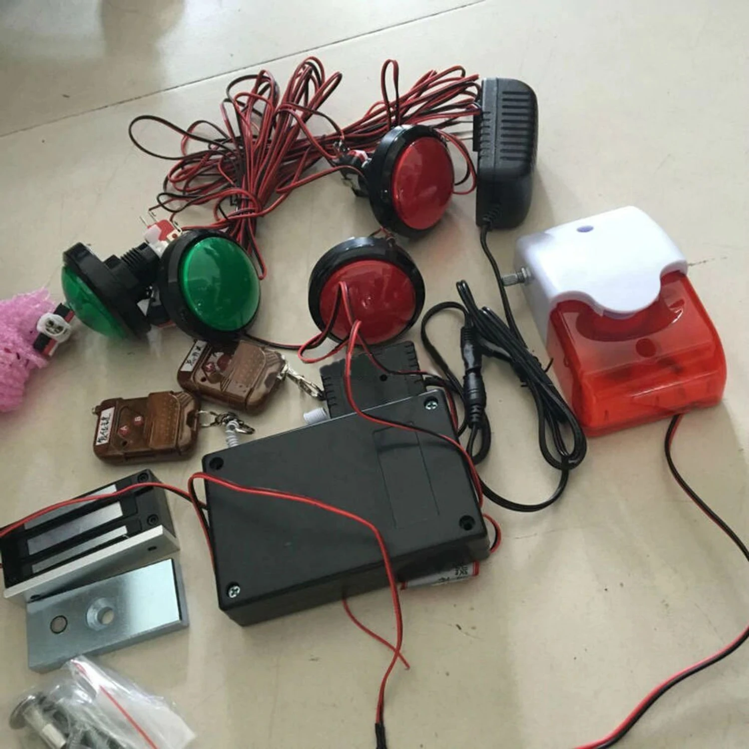 Laser Security Matrix Escape Room Prop (w/ Audio)- 3 Lasers