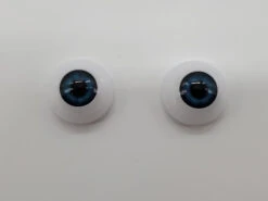 Pair Of Blue Eyes- 2.5 Cm- Replacement Eyeballs