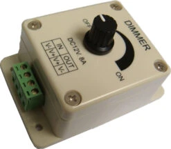 12-Volt Deluxe Dimmer For Lights And Motor Speed Controller